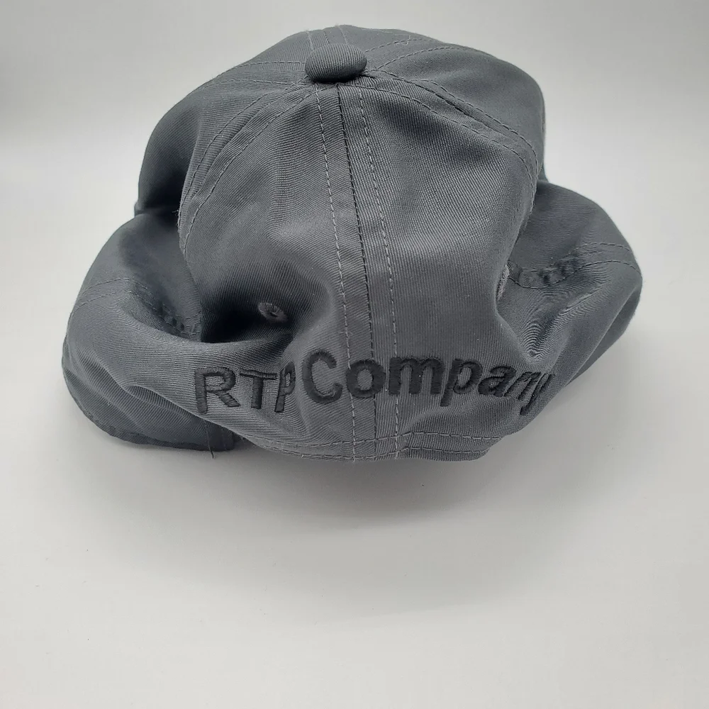 Nike Golf Dri-FIT Swoosh Front Cap. Likenew Charcoal Grey Blk Swish Adjustable